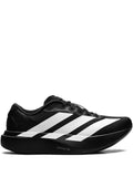 adidas Adizero Evo Black/White Sneakers — Black — Size US M 3.5 - US W 5 — Front View