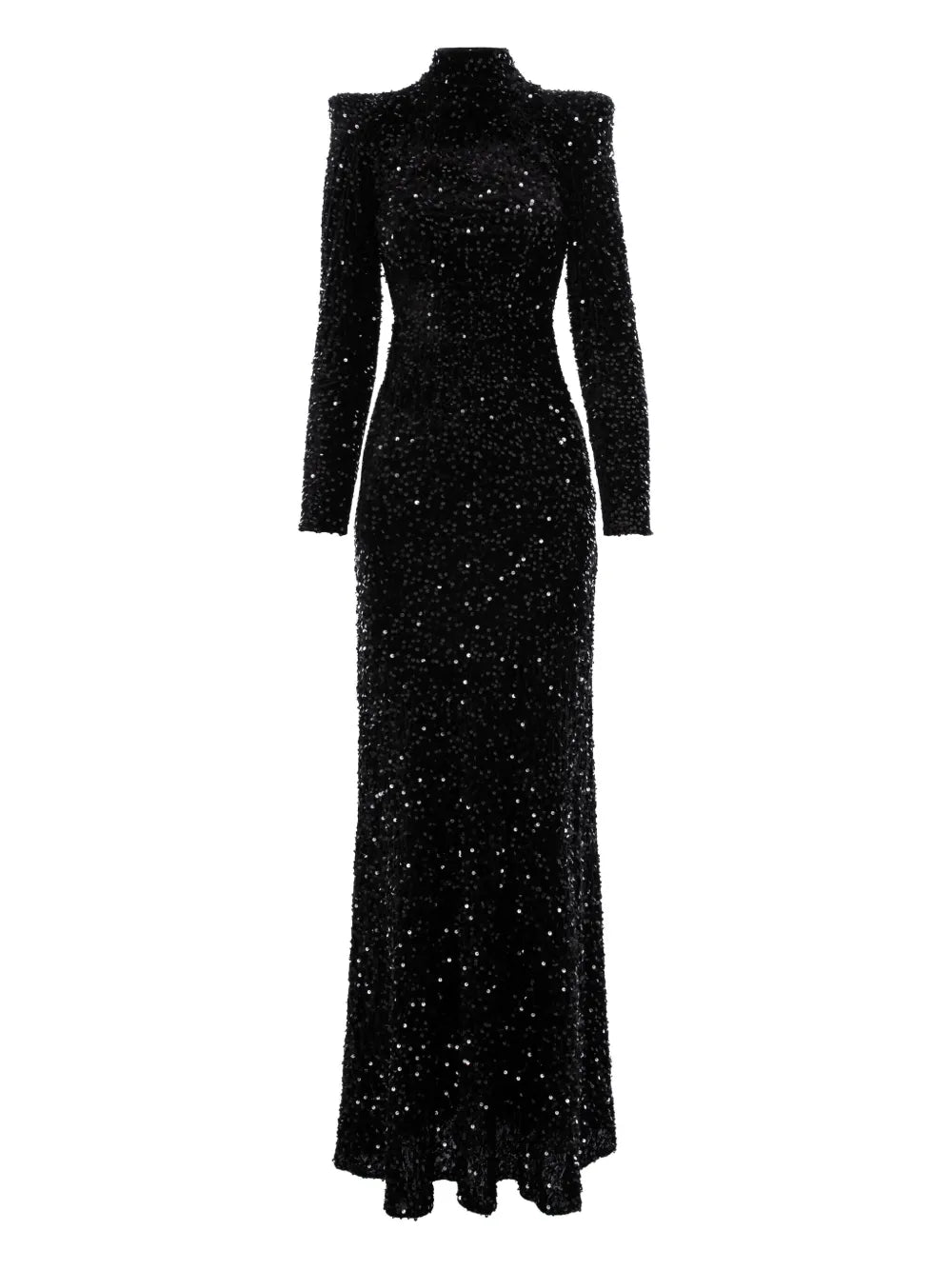 Vpm Atelier Sabrina Maxi Dress — Black — Size XS — Front View