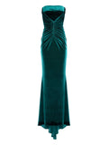 Vpm Atelier Circe Maxi Dress — Green — Size XS — Front View