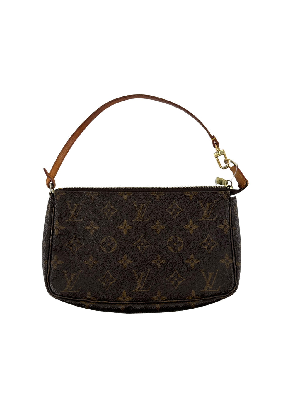 Louis Vuitton Pochette Accessoires Nm Monogram Canvas Brown Canvas Handbag (Pre-Owned)