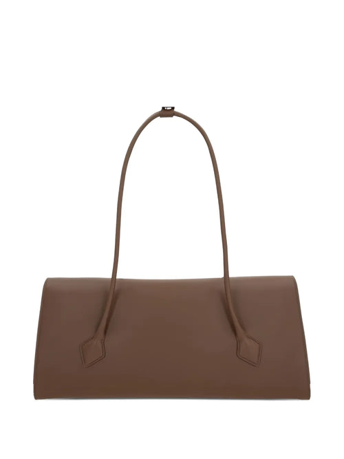 Alaia Le Teckel Flap Detail Leather Shoulder Bag — Same as shown — Size One Size — Side View