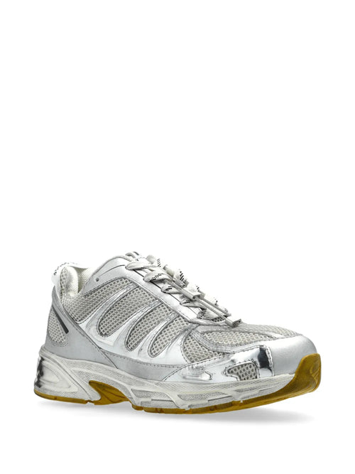 44 Label Group Dragger Sneakers — Silver-Tone — Size US M 3.5 - US W 5 — Side View