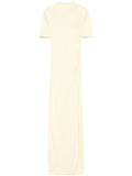 The New Arrivals Ilkyaz Ozel Pernille Maxi Dress — Yellow — Size XS — Front View