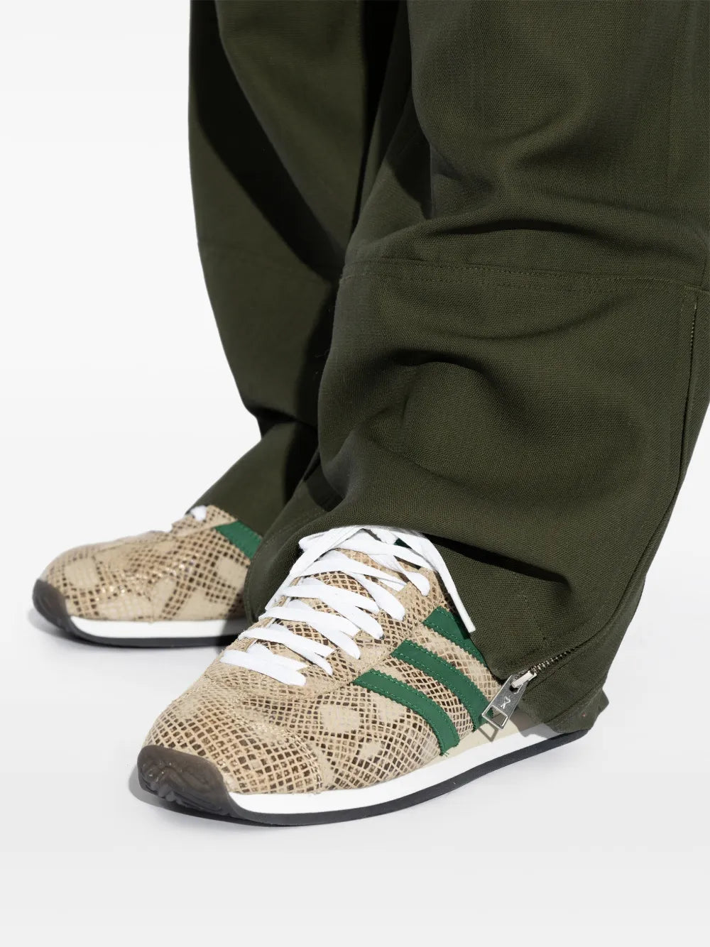 adidas Country Japan Sneakers — S/ Brown — Size US M 10.5 - US W 12 — Alternate View 7
