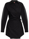 Diesel D Elphi Den Dress — Black — Size S — Front View