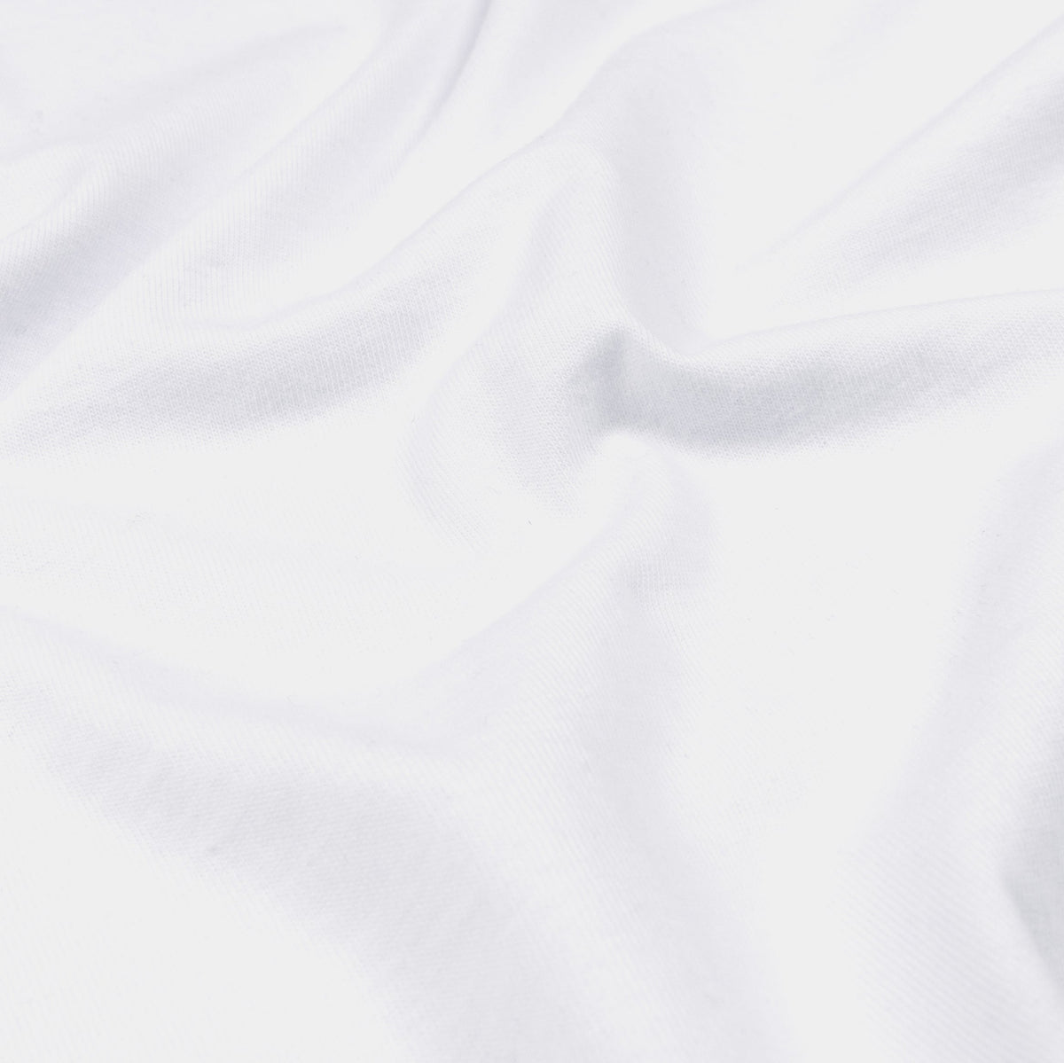 Exclusive Solid Novelty Mens Short Sleeve Shirt (White) — S — Back View