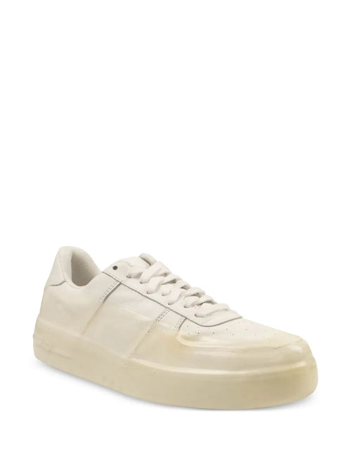 424 Wax Dipped Sneakers — White — Size US M 3.5 - US W 5 — Side View