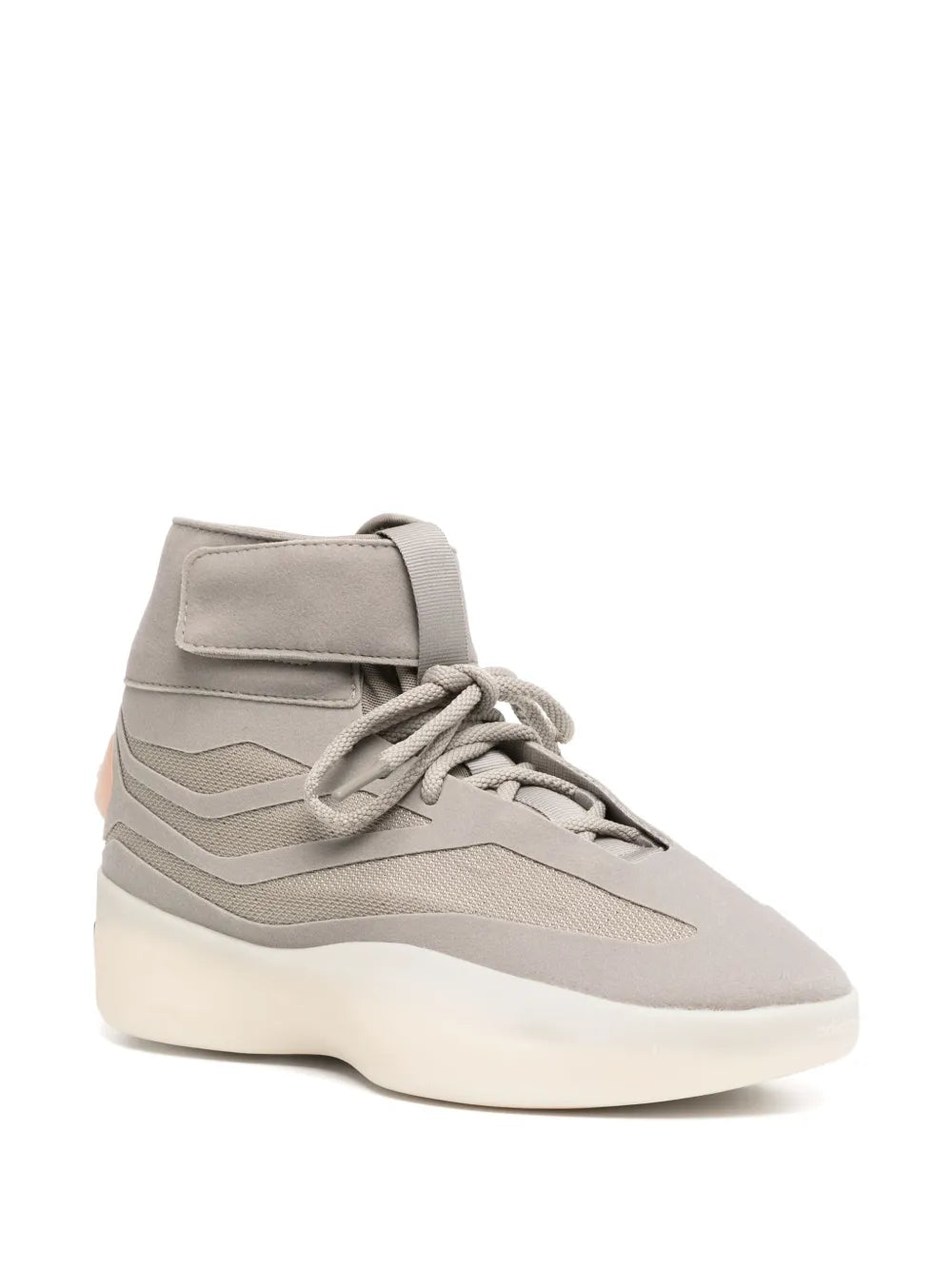 adidas Fear Of God Athletics Ii High Top Basketball Shoes — Beige — Size US M 10.5 - US W 12 — Side View