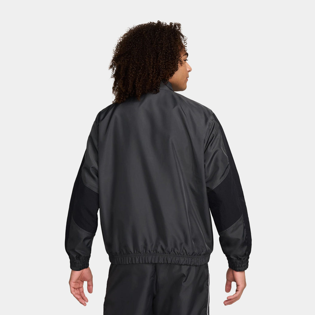 Exclusive Air Woven Track Mens Jacket (Grey) — S — Side View