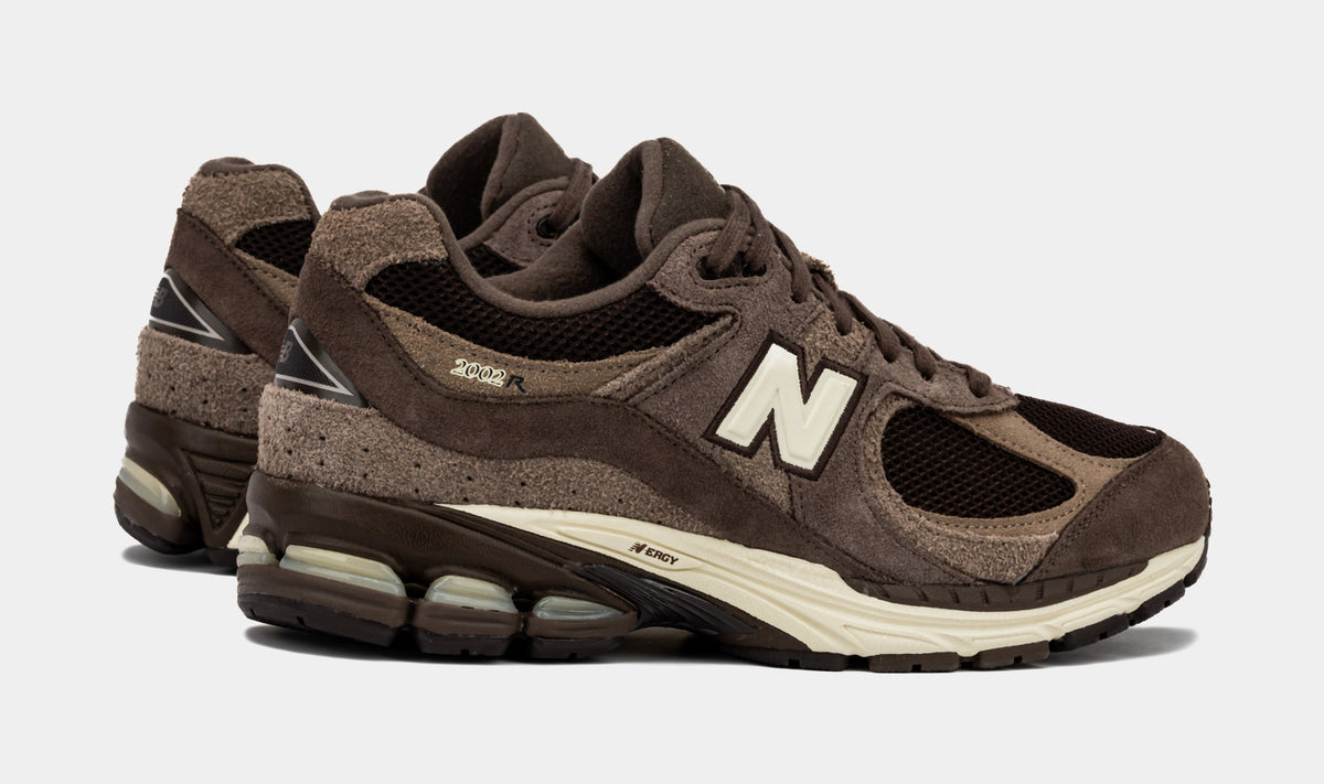 Exclusive Shoe Palace x New Balance 2002R Volcanic Rocks Mens Running Shoes (Brown) — 4 — Lifestyle View