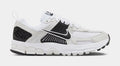 Exclusive Zoom Vomero 5 Grade School Running Shoes (Pure Platinum/Summit White/Dark Grey/Metallic Silver) — 3Y — Front View