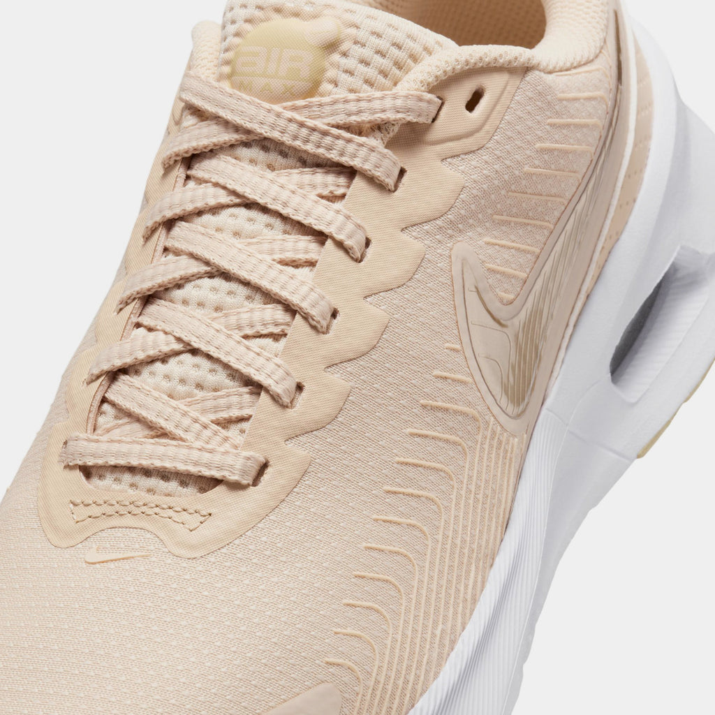 Exclusive Air Max Nuaxis Womens Lifestyle Shoes (Sanddrift/White/Grain) — 5 — Side View