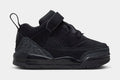 Exclusive Spizike Low Infant Toddler Basketball Shoes (Black) — 2C — Front View