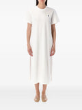 Polo Ralph Lauren Jersey T Shirt Dress — White/ Red — Size XS — Front View