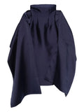 Solace London Midaxi Strapless Midi Dress — Blue/ Navy — Size XS — Front View