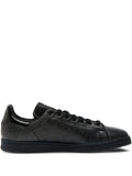 adidas Fa Stan Smith Textured Leather Sneakers — Black — Size US M 10.5 - US W 12 — Front View