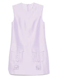 Self Portrait Taffeta Mini Dress — Same as shown — Size XS — Front View