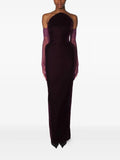 Mugler Strapless Maxi Dress — Same as shown — Size XS — Front View