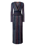 Missoni Sequin Embellishment Maxi Dress — Black — Size S — Front View