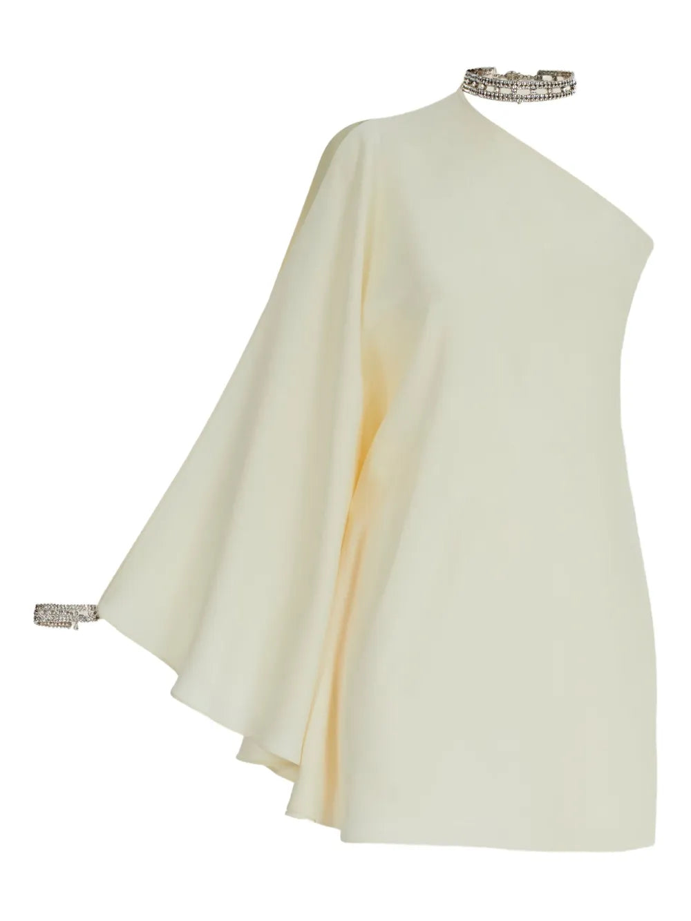 Taller Marmo Bolkan Mini Dress — Beige — Size XS — Front View