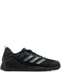 adidas Dropset 3 Mesh-Panel Sneakers — Black — Size US M 10.5 - US W 12 — Front View
