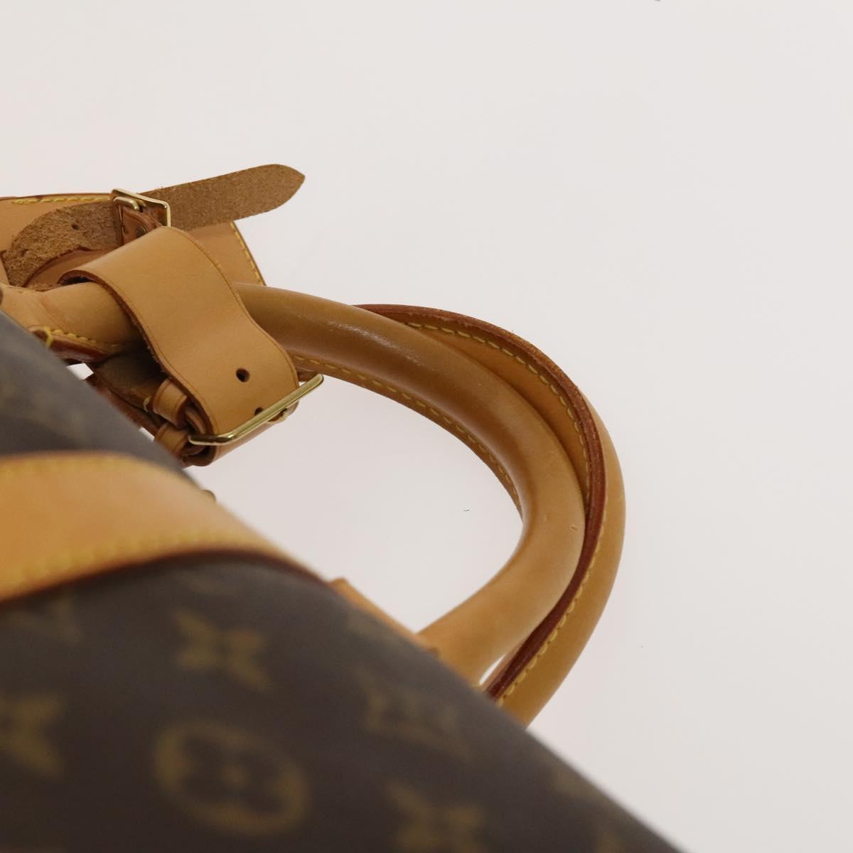 Louis Vuitton Keepall Bag Monogram Canvas Brown Canvas Bag (Pre-Owned)