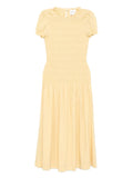 Reformation Kiria Dress — Yellow — Size XS — Front View