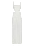 Christopher Esber Orion Maxi Dress — White — Size XS — Front View