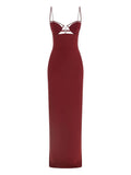 Nensi Dojaka V Wire Maxi Dress — Same as shown — Size XS — Front View