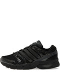 adidas Adistar Control 5 Mesh-Panel Sneakers — Black — Size US M 4.5 - US W 6 — Front View