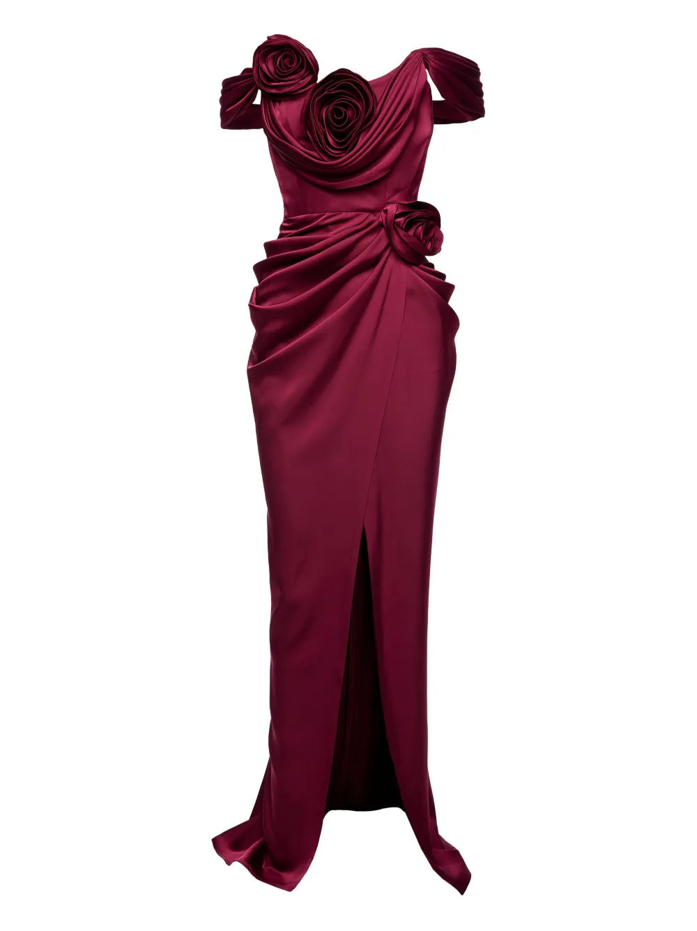 Ana Radu Rose Embellishment Maxi Dress — Same as shown — Size XS — Front View