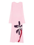 Cala De La Cruz Amay Maxi Dress — Pink — Size XS — Front View