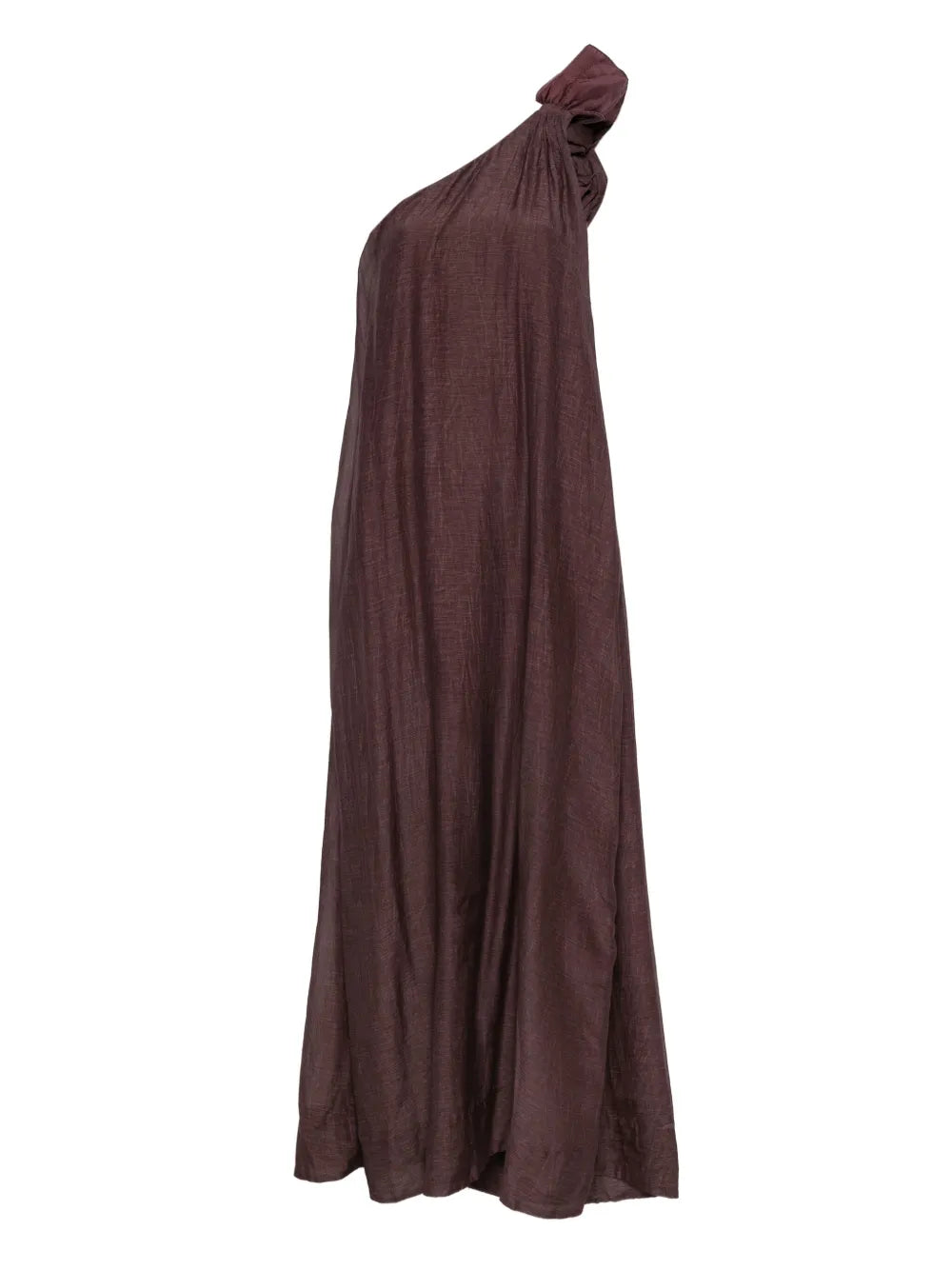Mes Demoiselles Rose Embellished One Shoulder Dress — Purple — Size XS — Front View