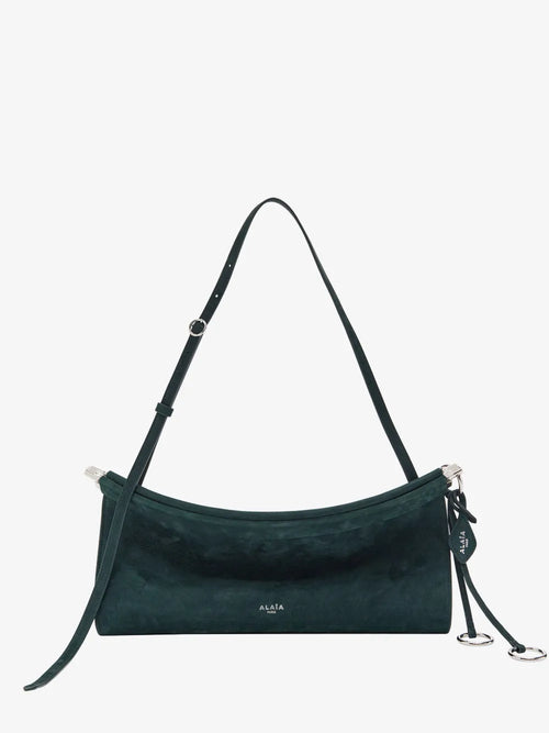 Alaia Medium Le Click Ring Charm Shoulder Bag — Same as shown — Size One Size — Side View
