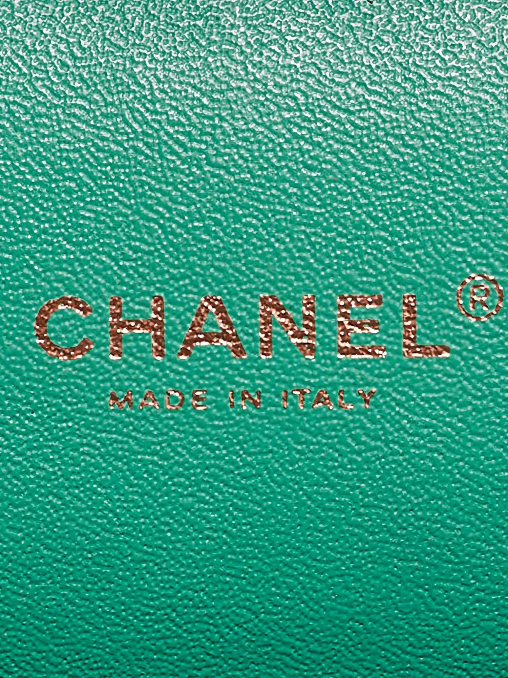 Chanel Pre Owned 1182593 Green — Same as shown — Size One Size — Detail View