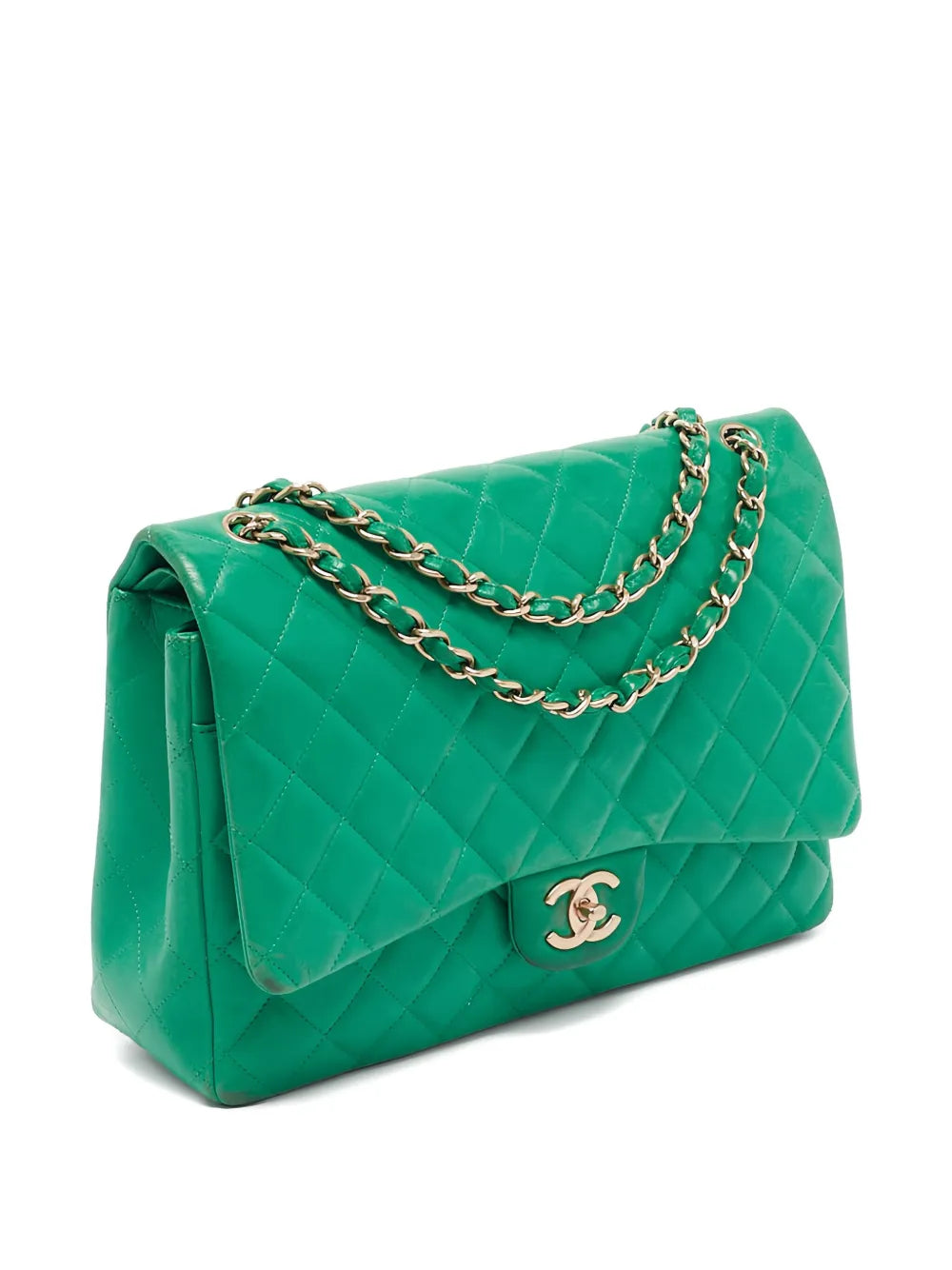 Chanel Pre Owned 1182593 Green — Same as shown — Size One Size — Back View