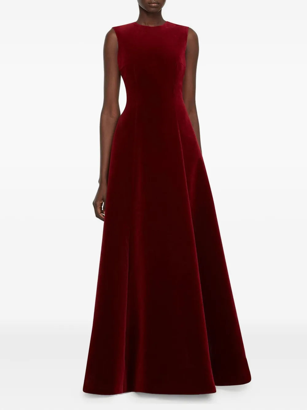Emilia Wickstead Nodin Velvet Gown — Same as shown — Size XS — Front View