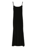 Reformation Averil Dress — Black — Size XXL — Front View