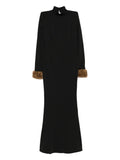 Reformation Honey Dress — Black — Size S — Front View