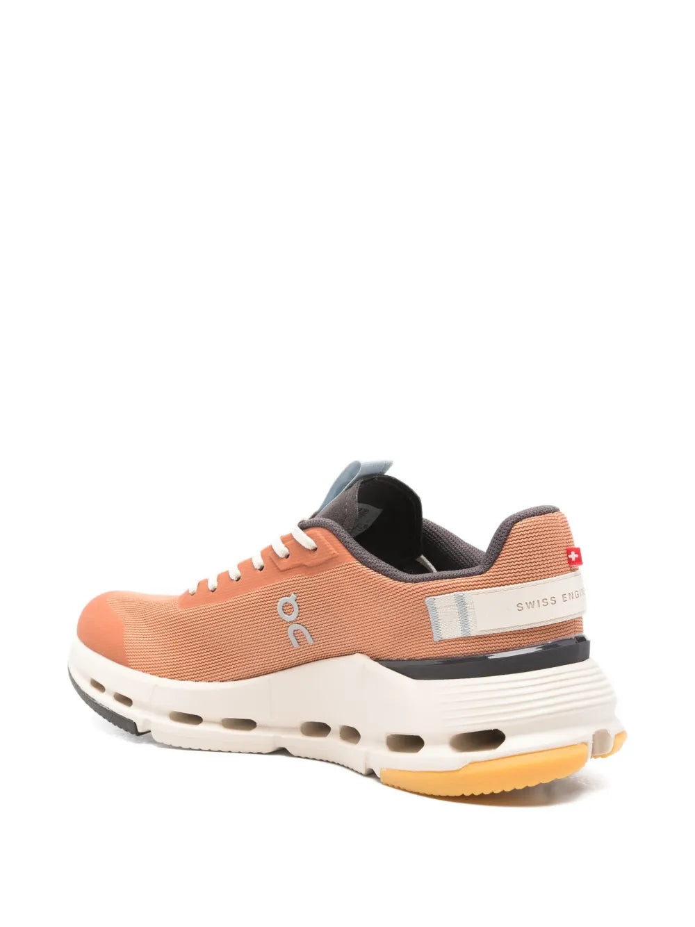 On Running Cloudnova Form 2 — Orange — Size US M 3.5 - US W 5 — Back View