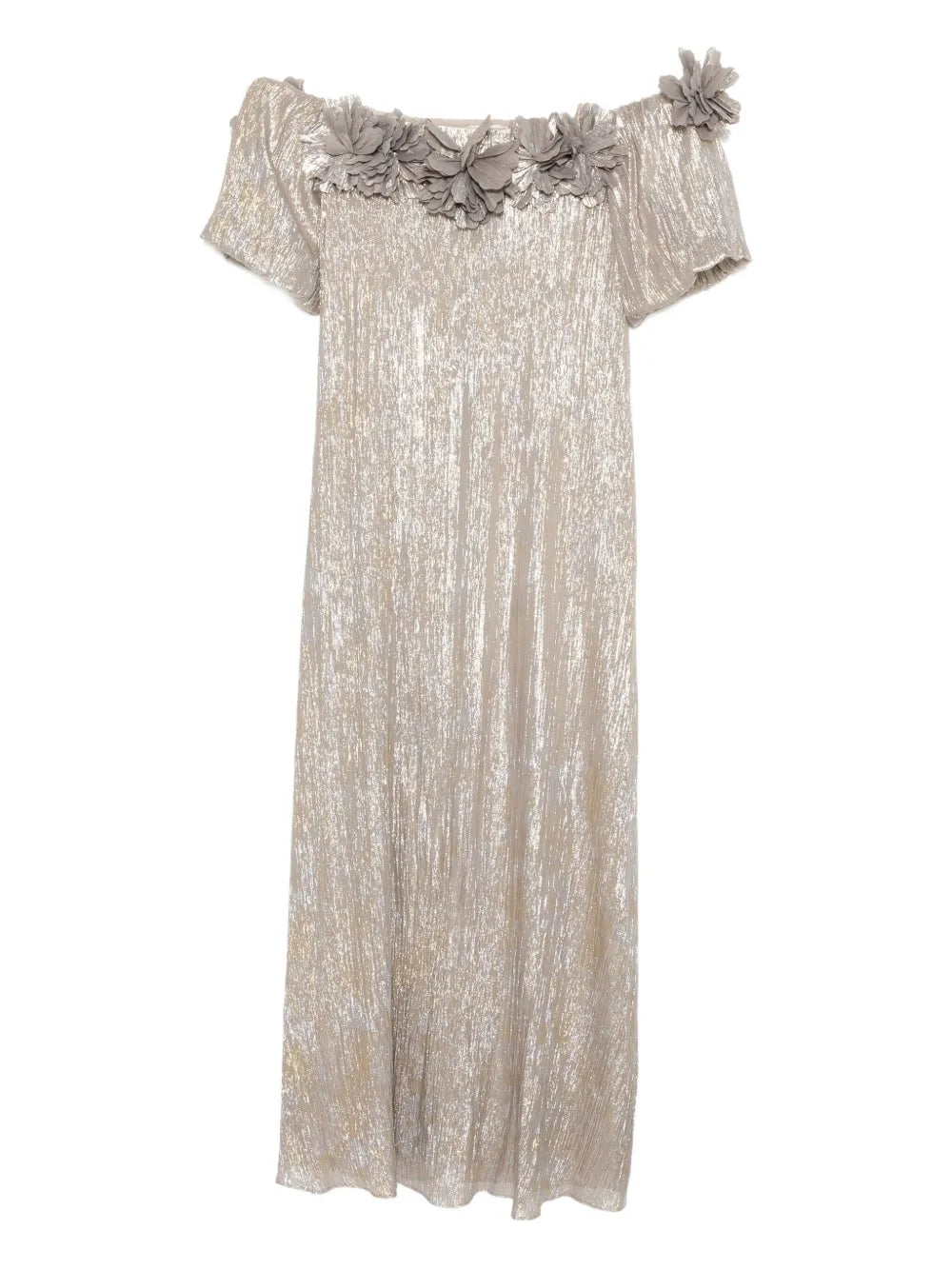 Sachin Babi Valentina Gown — Beige — Size XS — Front View