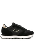Sun68 Appliqu etail — Black — Size US M 3.5 - US W 5 — Front View