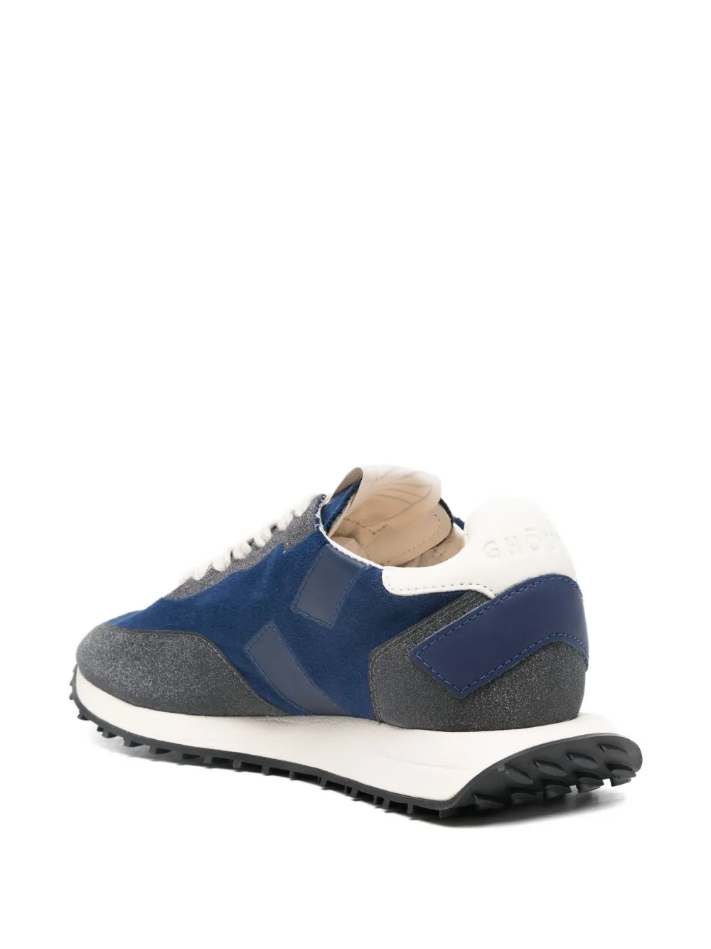 GHOUD Rush Starter Phylon Suede Panelled — Blue — Size US M 3.5 - US W 5 — Back View