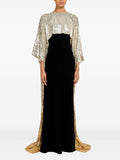 Jenny Packham Cassia Cape — Gold — Size S — Front View