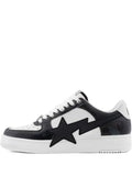 A Bathing Ape?Star-Appliqu?Sneakers — Black — Size US M 3.5 - US W 5 — Front View