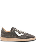 4B12 Playnew Panelled Sneakers — Brown — Size US M 3.5 - US W 5 — Front View