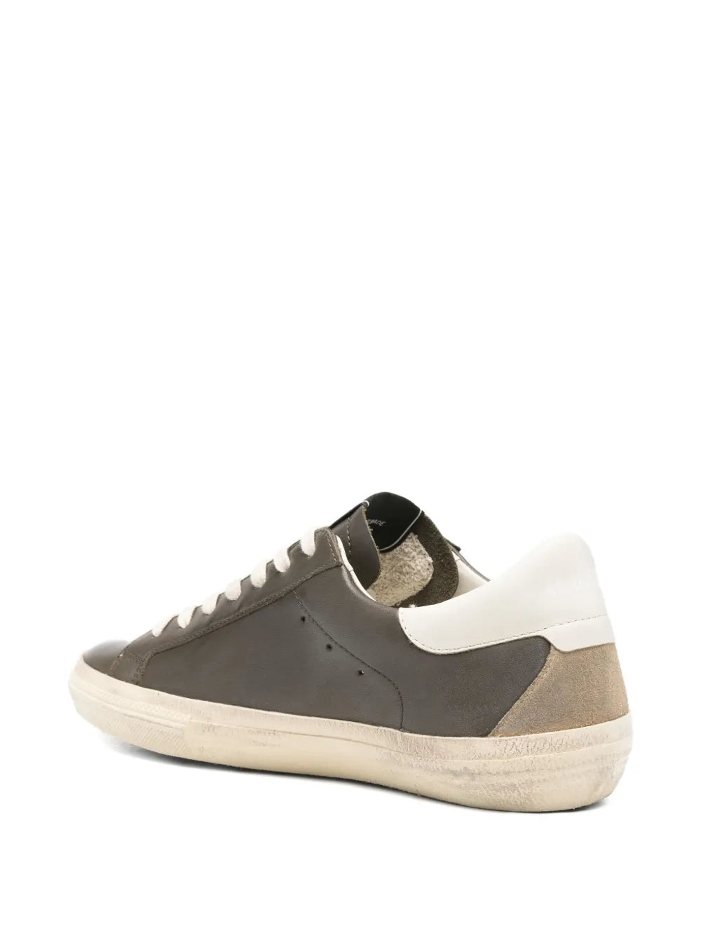 4B12 Suprime Sneakers — Brown — Size US M 3.5 - US W 5 — Back View