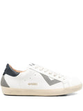 4B12 Suprime Panelled Sneakers — White — Size US M 3.5 - US W 5 — Front View