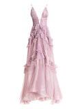 Maria Lucia Hohan Yarinna Ruffled Asymmetrical Dress — Same as shown — Size XS — Front View