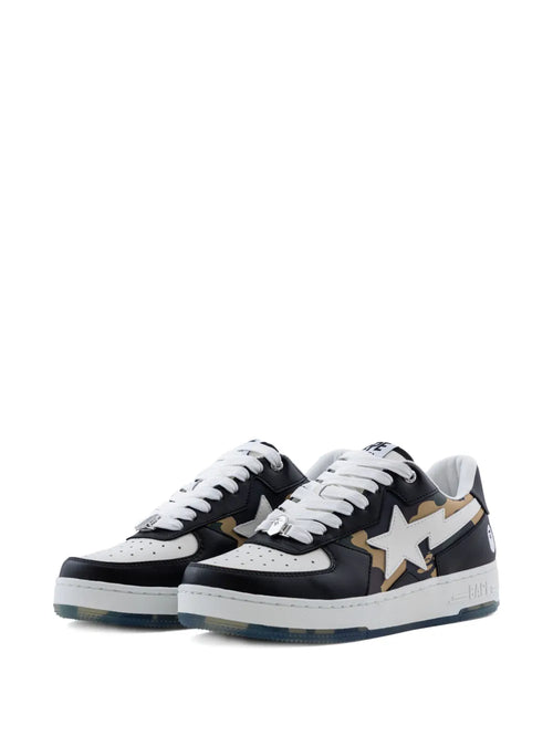 A Bathing Ape?Bape Sta Star Camouflage Sneakers — Black — Size US M 11 - US W 12.5 — Side View